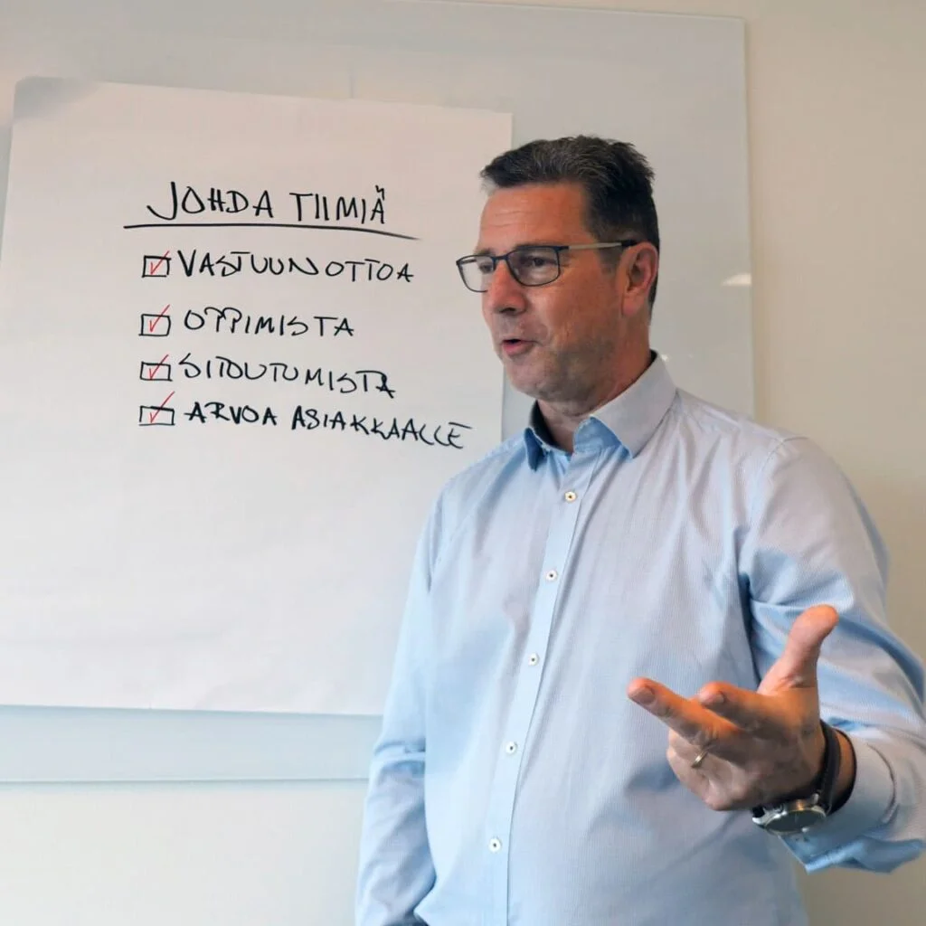 Antti Hellström Johda Tiimiä